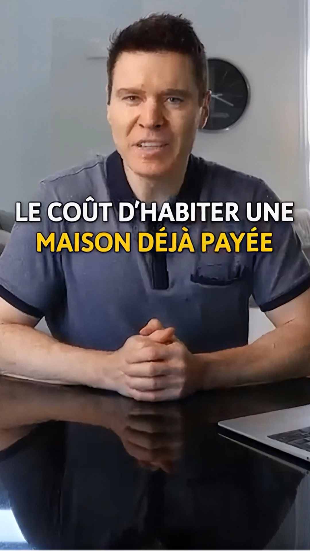 Vidéo de Gabriel Laflamme, Le coût d'habiter une maison déjà payée : 700 K de vues